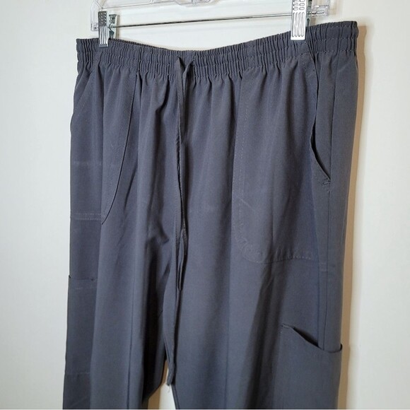 Scrubaid Four Way Stretch Gray Scrub Pants Style# 1331 Size 2XL - Picture 3 of 10